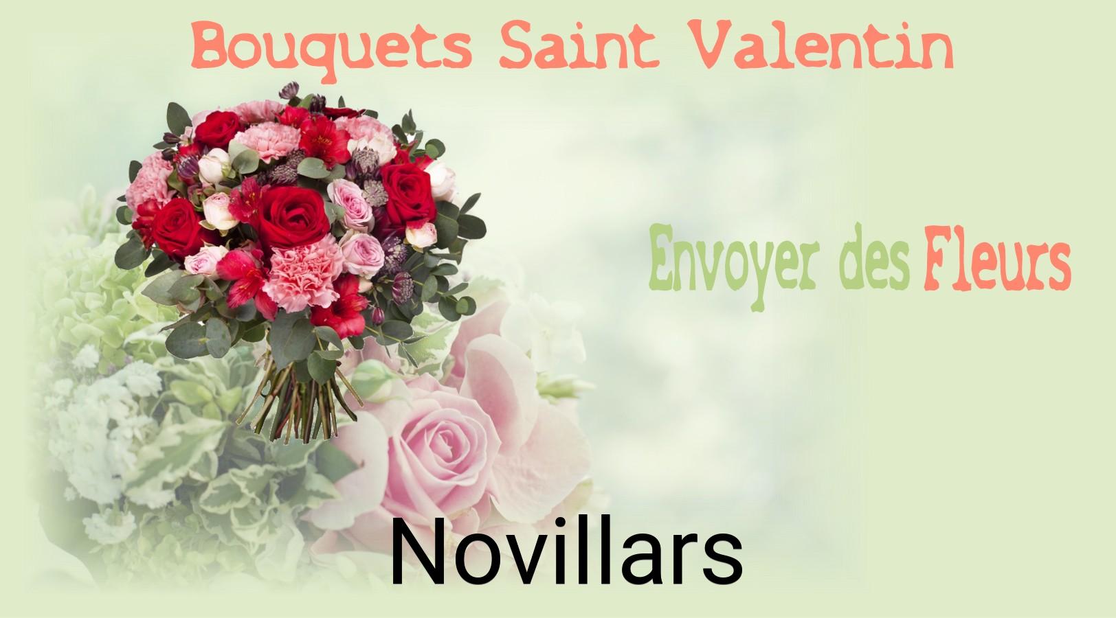 Roses de Saint-Valentin livrées à Novillars