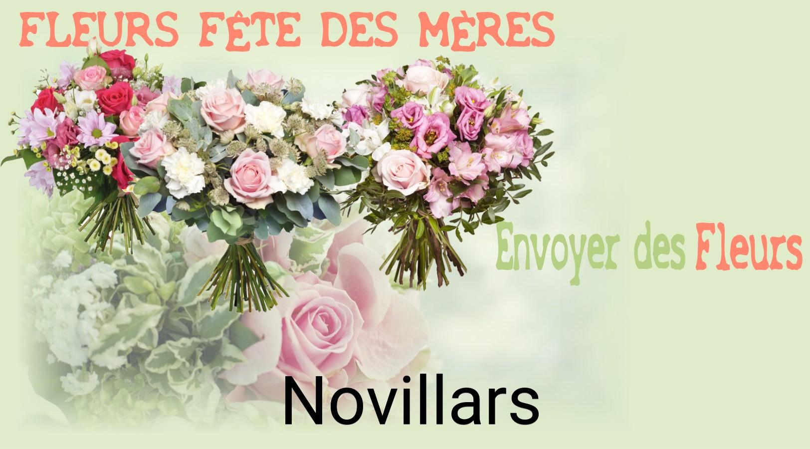 Bouquet de Fête des Mères livré à Novillars